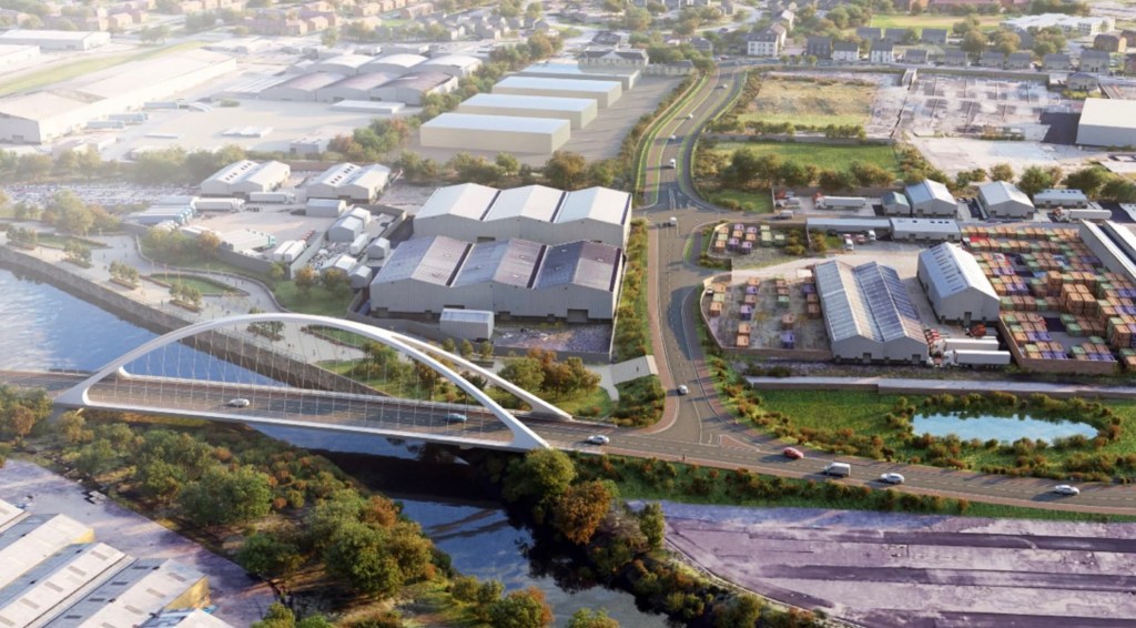 Green light for new riverside routes into Scotland’s manufacturing&nbsp;district