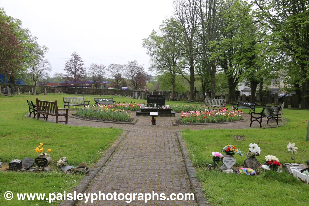 New Benches At Hawkhead Cemetery Infant Memorial&nbsp;Garden