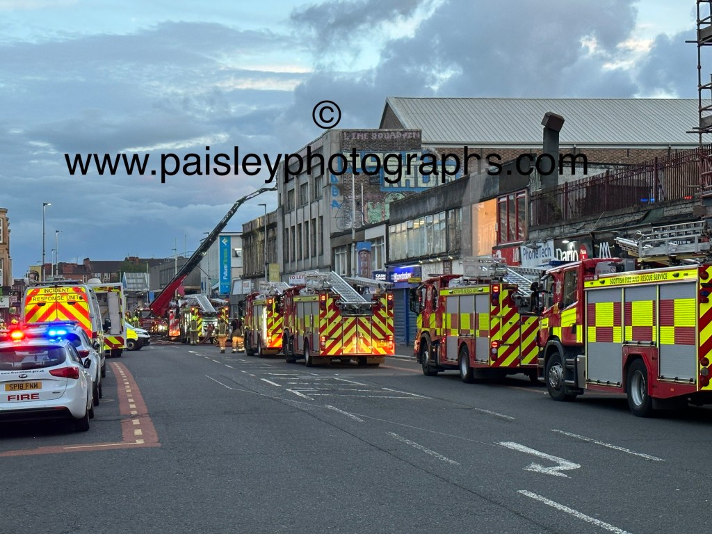 Nine Fire Engines At&nbsp;Blaze