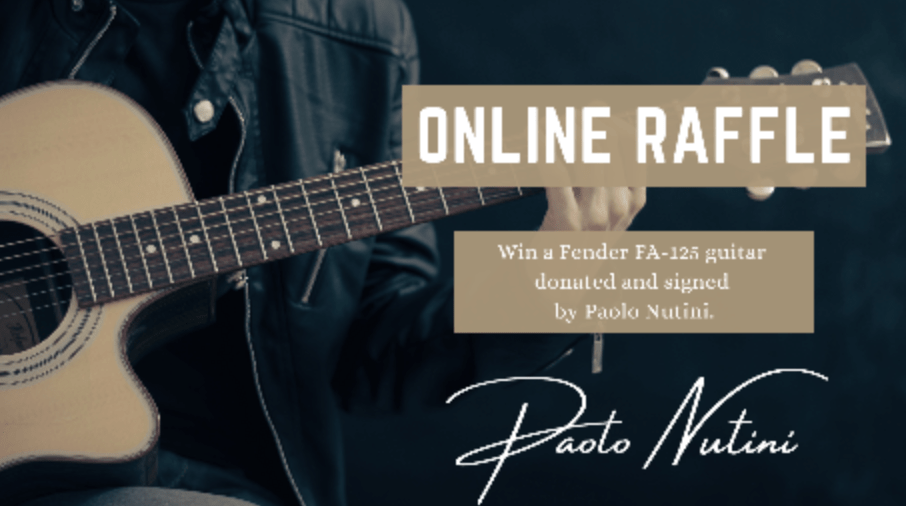 Your Chance to Win a Fender Guitar from Paolo&nbsp;Nutini