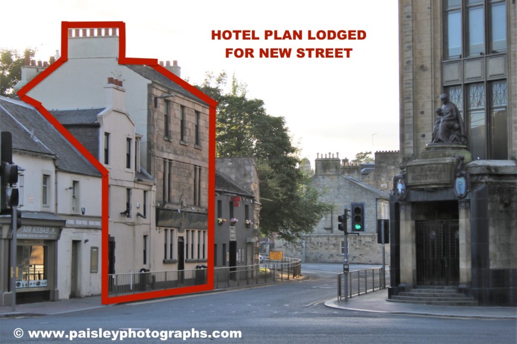 Former Paisley Town Centre Pub Could Be set To Become&nbsp;Hotel