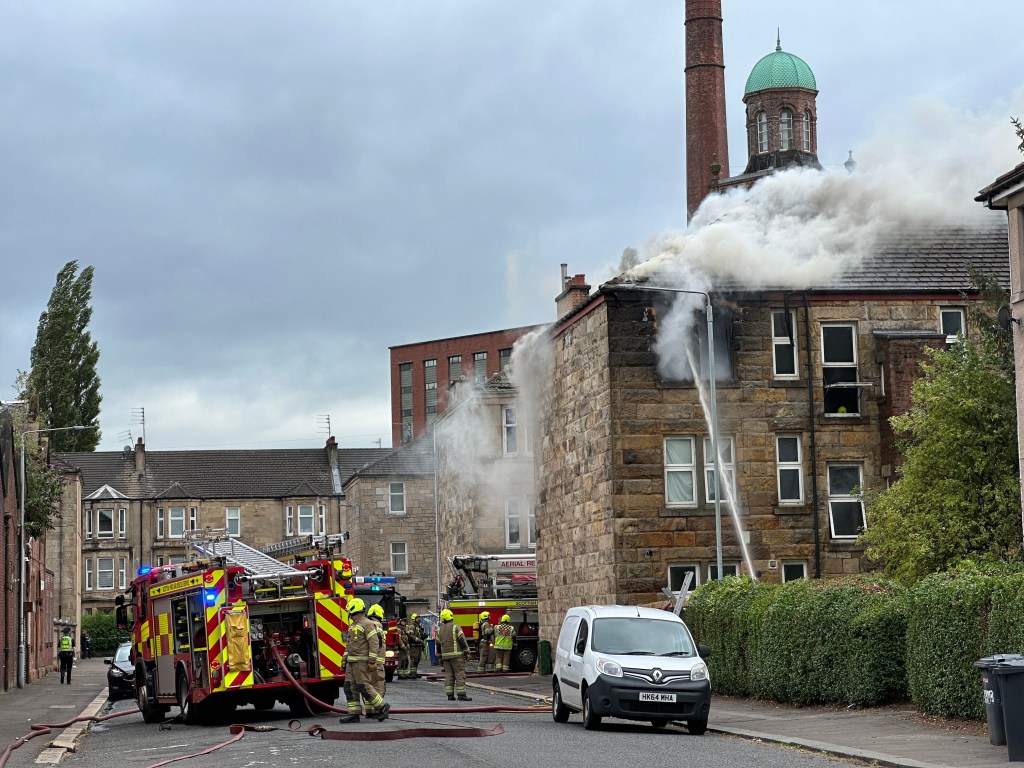 Man Dies In Paisley Flat&nbsp;Fire