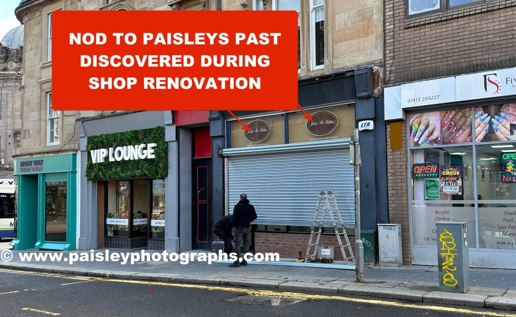 Ghost Signs Of Former Paisley Baker Re Appears On&nbsp;Halloween