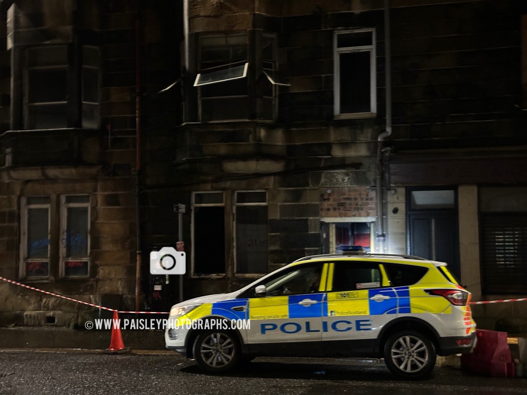 Investigation Launched After Flat Fire In&nbsp;Paisley