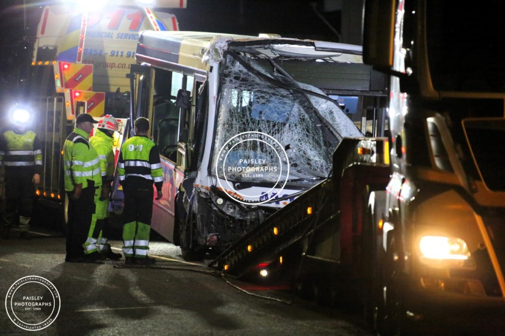 The Aftermath of the McGills Bus Crash at&nbsp;Calside