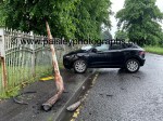 Car Crashes into&nbsp;Streetlight