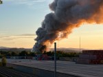massive fire at&nbsp;Linwood
