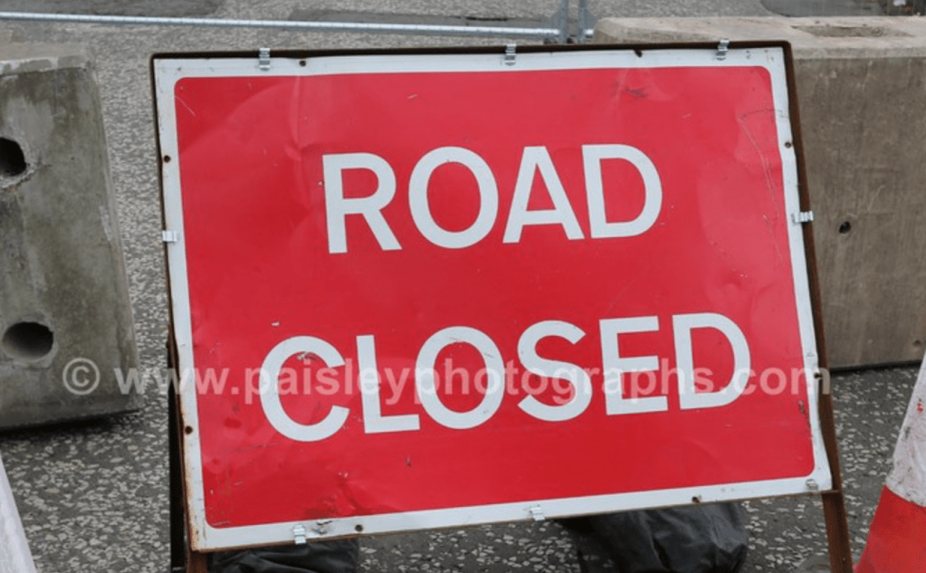 Elderslie Main Road Closure: Resurfacing Works and Alternative&nbsp;Routes