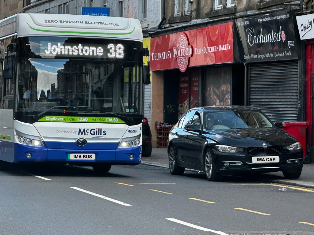 Renfrewshire residents to be informed of new rules on pavement&nbsp;parking