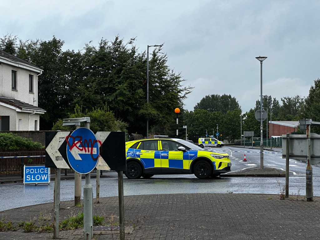 Ferguslie Park Road Closure Details: Blackstoun Road&nbsp;Incident