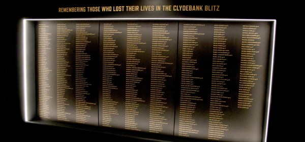 memorial to Clydebank Blitz