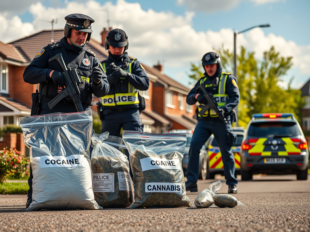 Drugs Worth £161,000 Seized in Paisley and Johnstone Police&nbsp;Operation