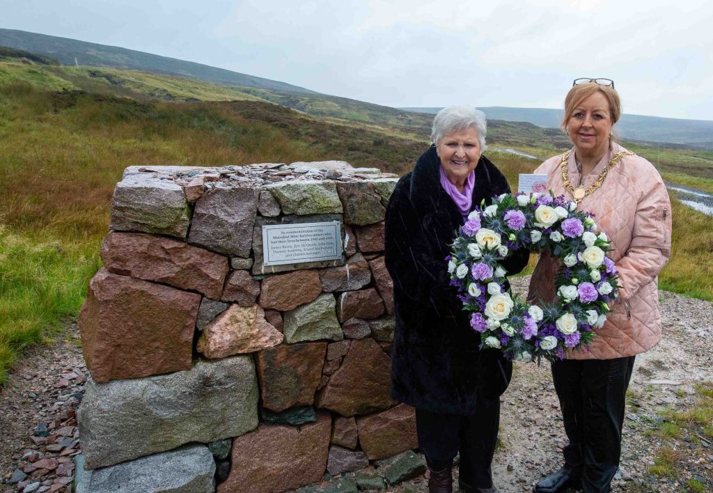 Renfrewshire remembers mine workers with new memorial&nbsp;cairn
