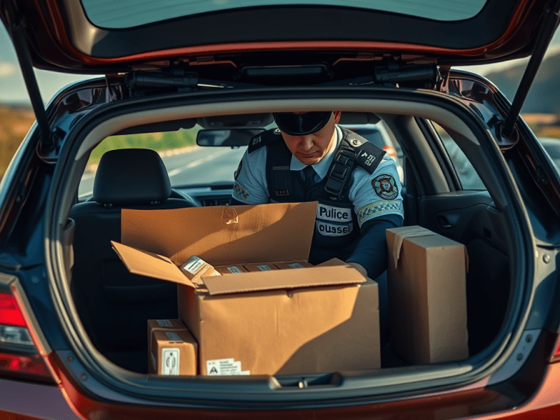 Police Arrest Paisley Man for 1M Drug Possession on M6