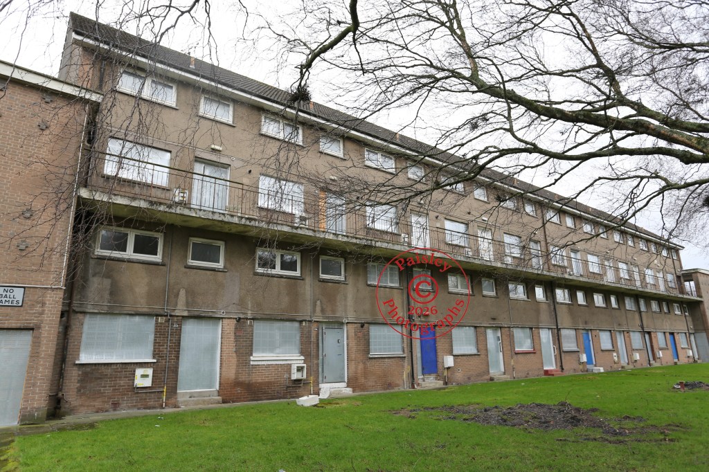 Demolition planned for Paisley housing blocks as regeneration enters phase&nbsp;three