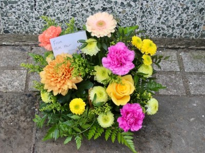 Tributes placed on Johnston Street following tragic accident