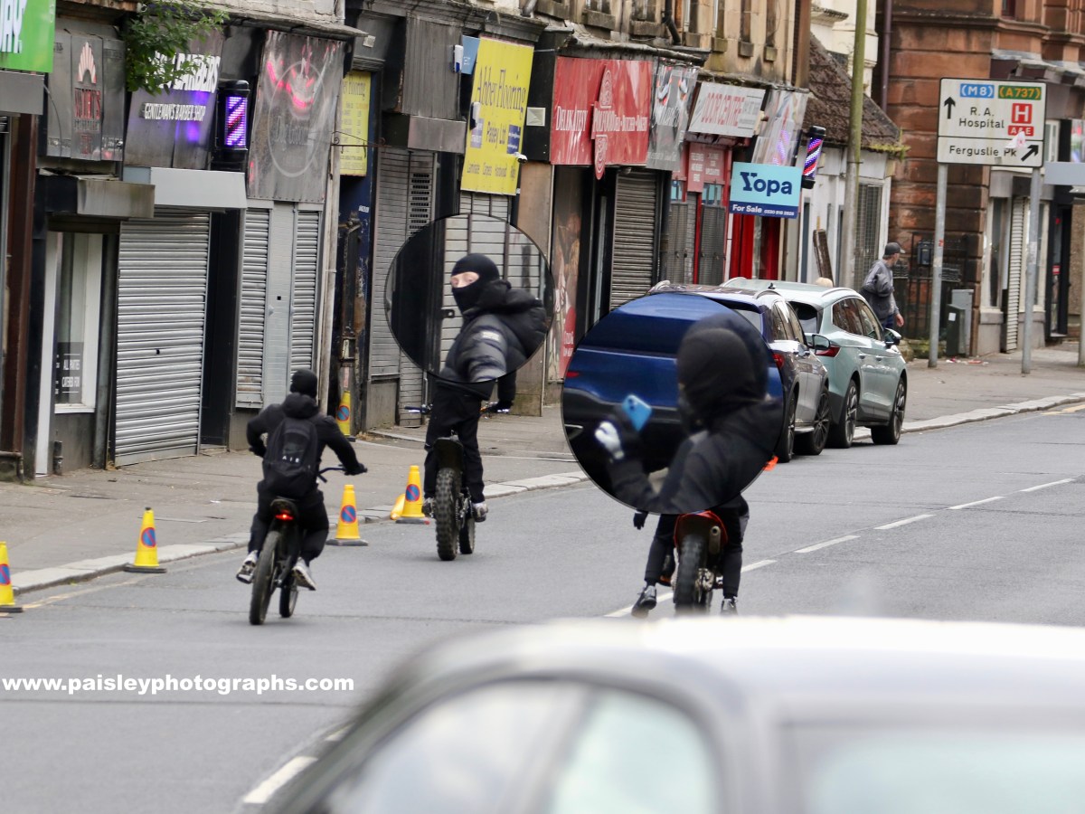 Police Launch Crackdown on Illegal Bikes and E-Scooters Across Renfrewshire and Inverclyde