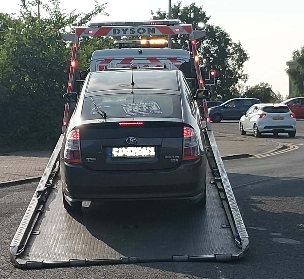 Toyota Prius Seized in Paisley After Driver Found With No Licence or&nbsp;Insurance