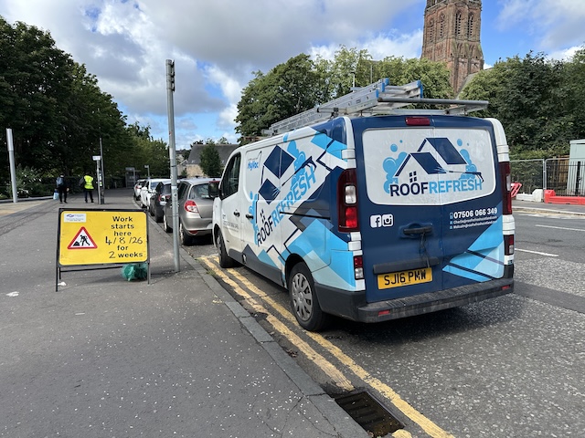paisley high street roadworks