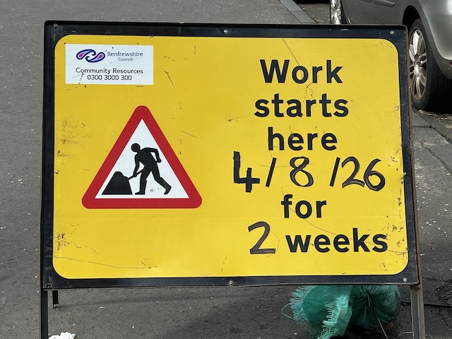 Drivers warned of month-long disruption as resurfacing works begin in Paisley town&nbsp;centre