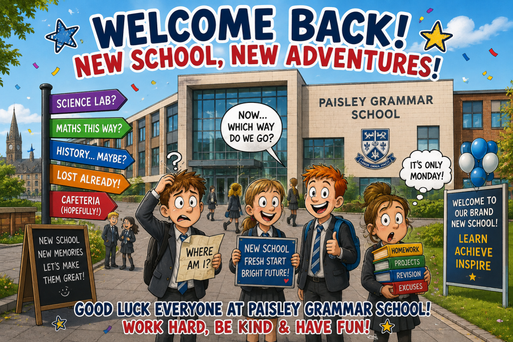 Back to School at Paisley Grammar!