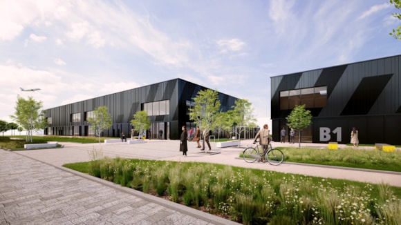 Planning permission granted for new development Tech Terrace at the Advanced Manufacturing Innovation District Scotland (AMIDS)