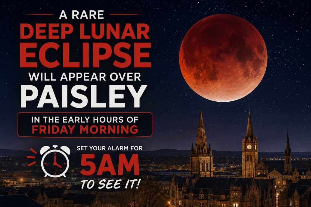 LOOK UP AT 5AM! 🌕🔴