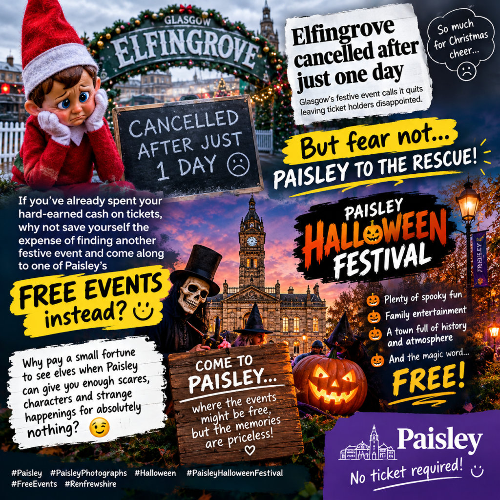 🎄🚨 ELFINGROVE CANCELLED AFTER JUST ONE DAY — PAISLEY TO THE RESCUE! 😂