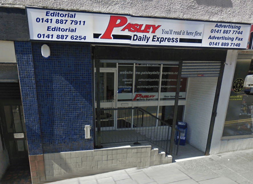 The “Wee Express” at a crossroads after 152 years: Is Paisley losing its local&nbsp;newspaper?