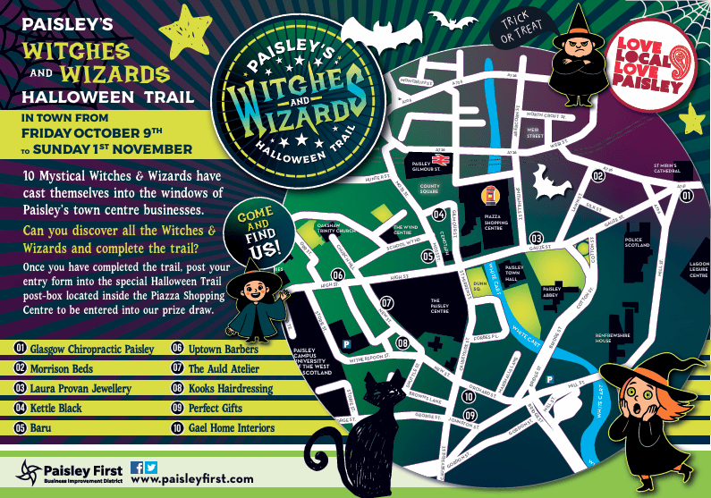 Paisley’s Witches and Wizards Halloween Trail