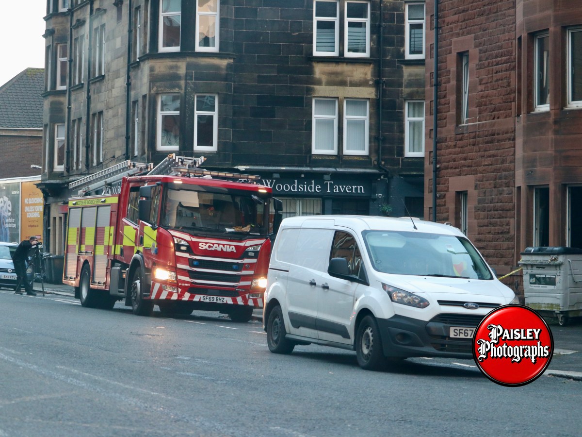 TRAGEDY IN PAISLEY: Woman Dies Following Flat Fire in Broomlands&nbsp;Street
